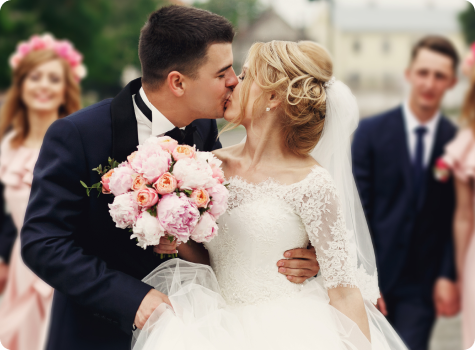 Bridesmaid and Groomsmen Flowers