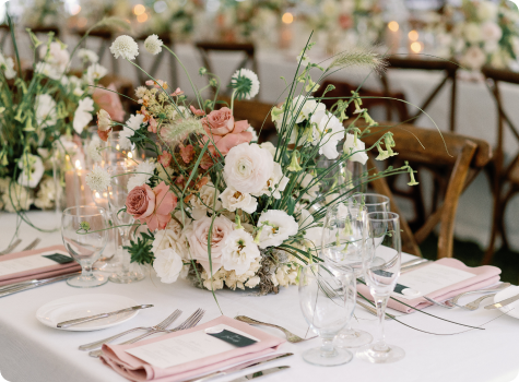 Reception Floral Designs