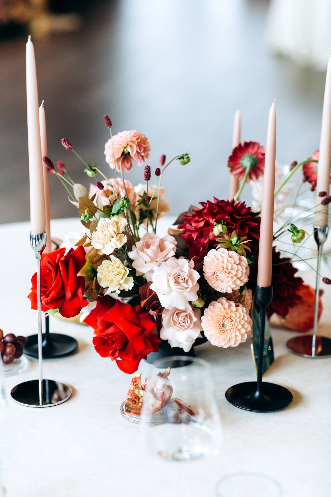 vancouver-bc-fall-wedding-flower-centerpieces