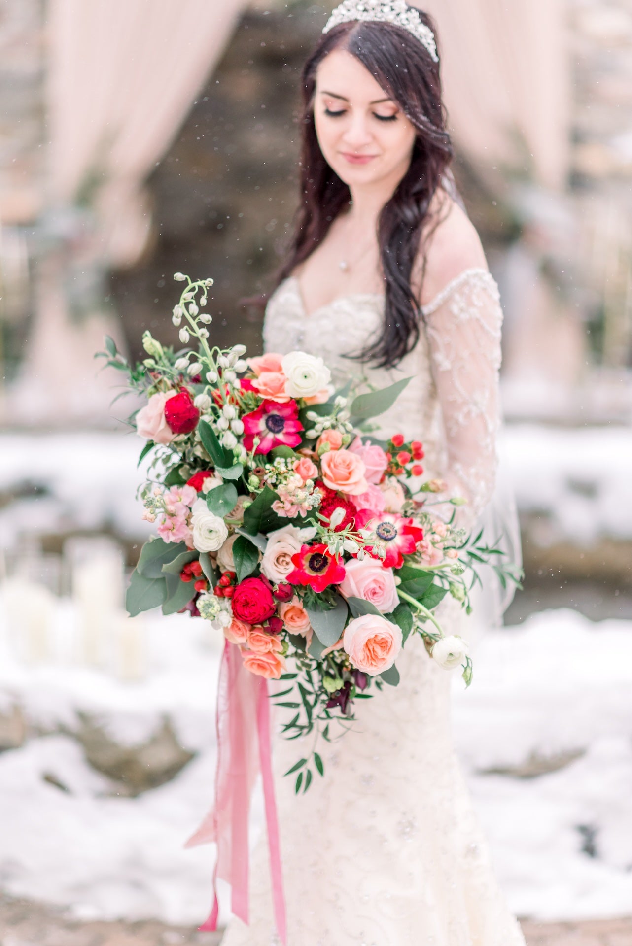 wedding-red-bouquet-surrey-bc