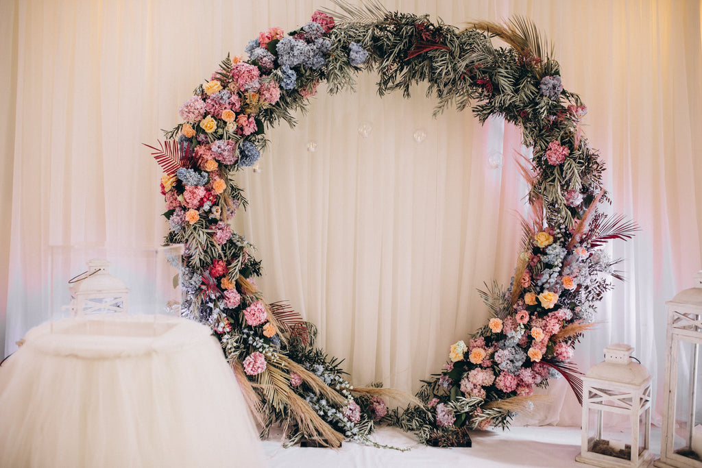 How to Design Indoor Floral Arches for a Vancouver Winter Wedding