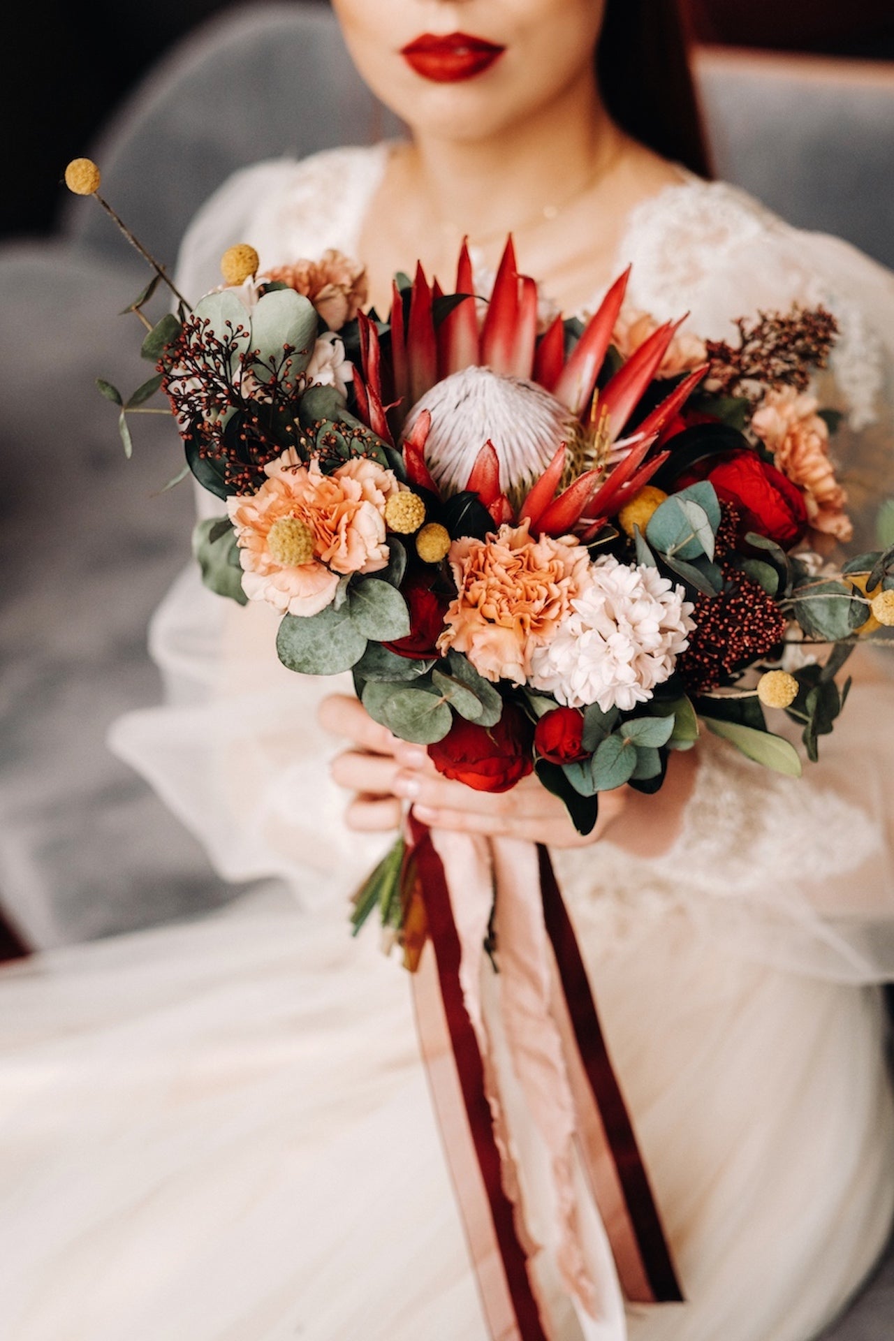 wedding-bouquet-red-flower